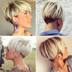 Coupe de cheveux courte femme tendance 2018