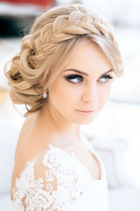 Chignon mariage avec tresse