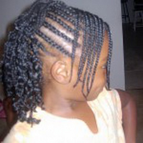 Coiffure enfant tresse africaine