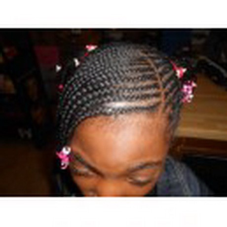 Coiffure enfant tresse africaine