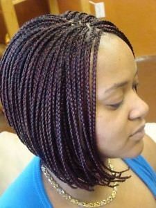 Coiffure tresse africaine cheveux court