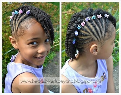 Coiffure tresse africaine pour enfant