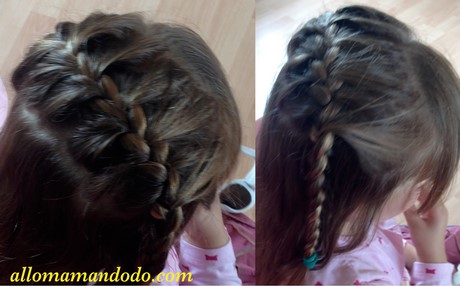 Coiffure tresse pour enfant