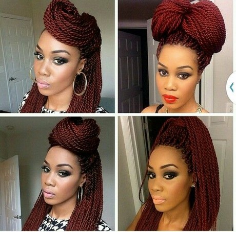 Coupe avec tresse africaine