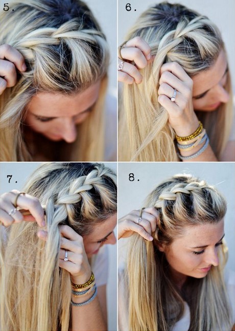 Différente tresse pour cheveux