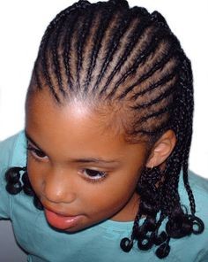 Modele tresse africaine enfant