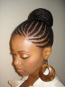 Tresse africaine pour mariage