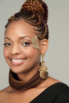 Tresse americaine africaine