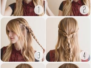 Tresse pour cheveux