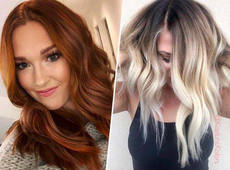 Cheveux couleur tendance 2019