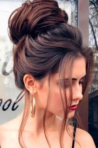 Model chignon 2019