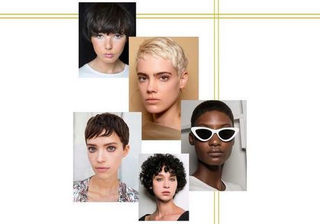 Modèles de coiffures courtes 2019