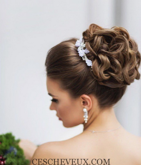 Chignon de mariage 2016