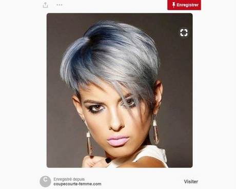 Coupe courte femme ete 2018