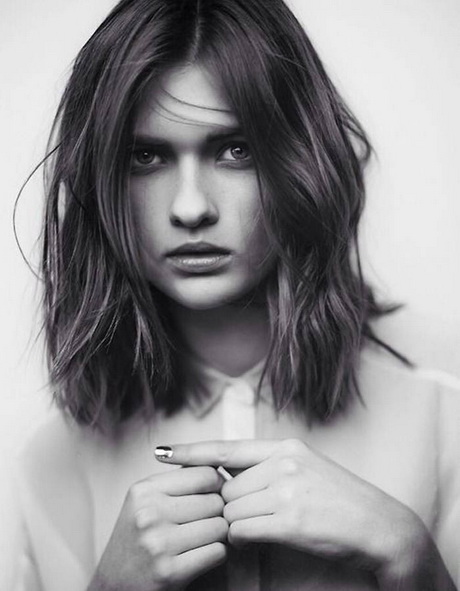 Coiffure tendance mi long 2016