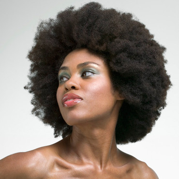 Cheveux africains naturels