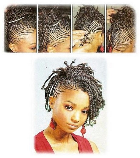 Coiffure africaine cheveux naturel