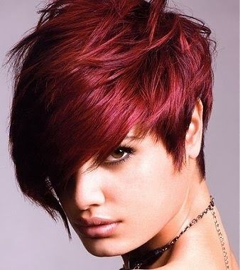 Couleur cheveux acajou