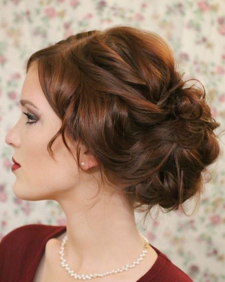 Photo coiffure chignon soirée