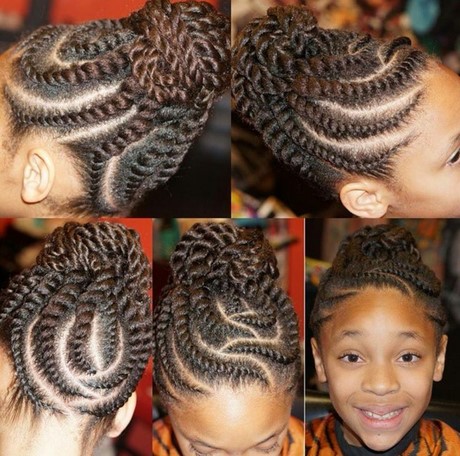 Photo de natte tresse africaine