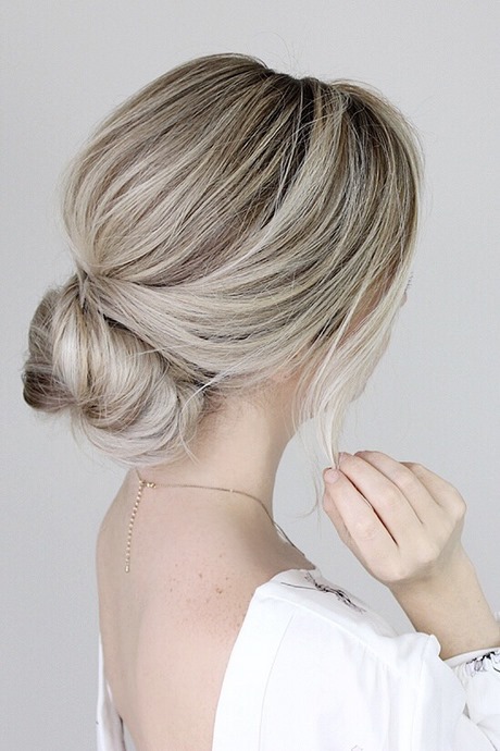 Chignon simple 2019