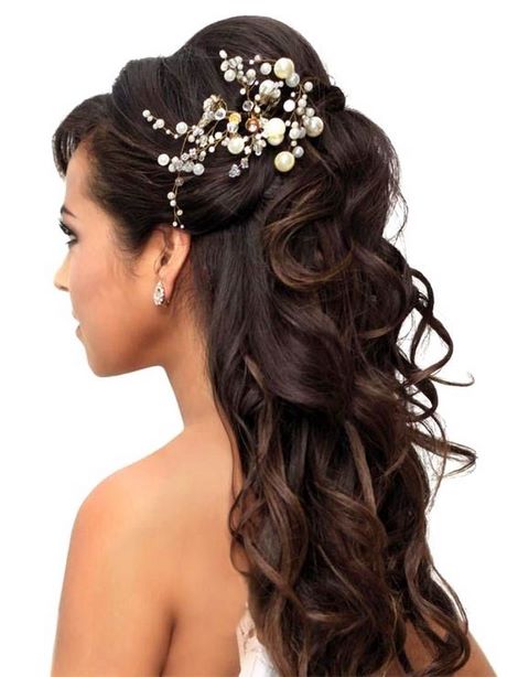 Coiffure mariage 2019 cheveux mi long