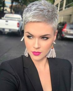 Photo coupe de cheveux court femme 2019