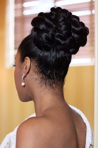 Coiffure africaine mariage 2020