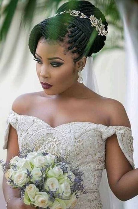 Coiffure africaine mariage 2020