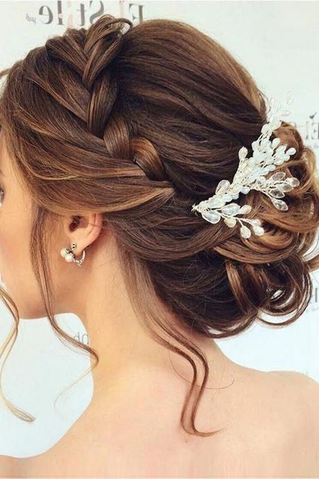 Coiffure mariage cheveux long 2020