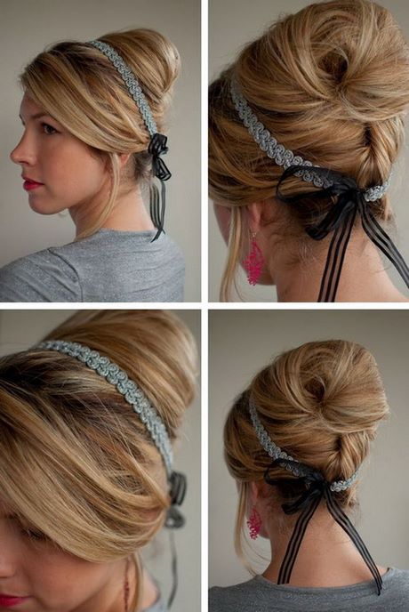 Accessoire cheveux pour chignon banane