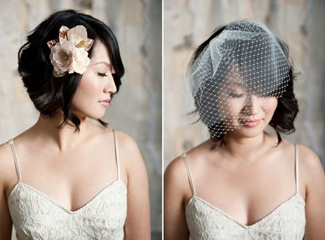 Accessoire mariage cheveux court