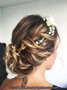 Chignon bas boheme