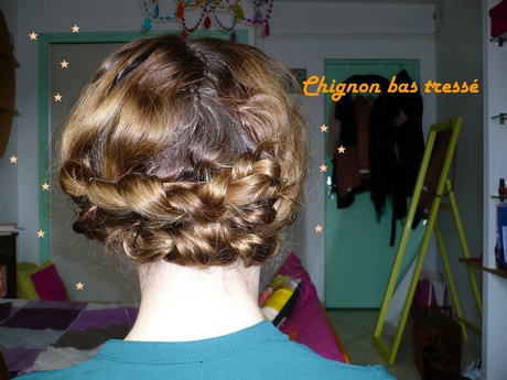 Chignon bas tresse