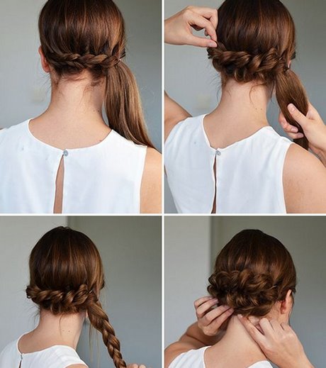 Chignon bas tresse