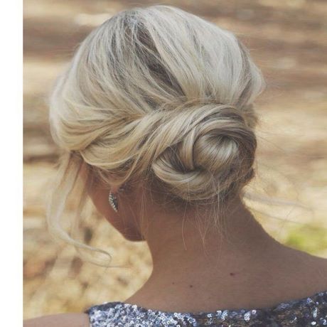 Chignon bun bas