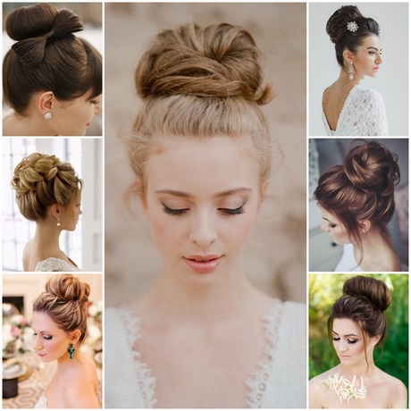 Chignon bun mariage