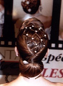 Chignon catogan mariage