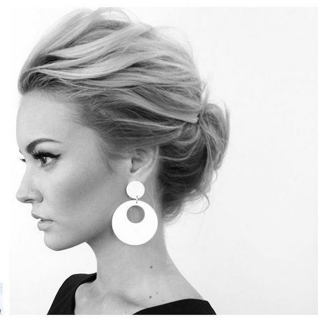 Chignon glamour