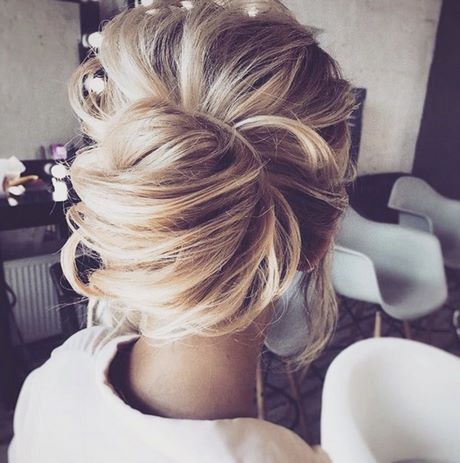 Chignon mariage temoin