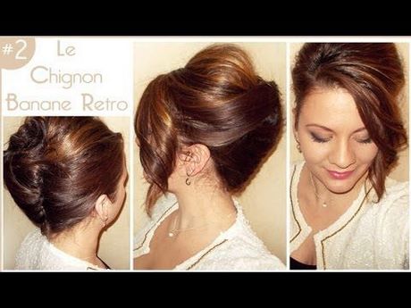 Chignon retro chic