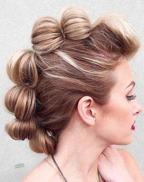 Chignon rock chic