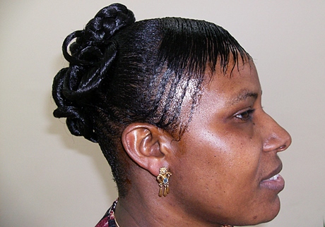 Chignon stylé