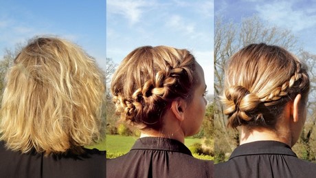 Chignon tresse boheme