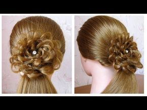 Coiffure avec bun