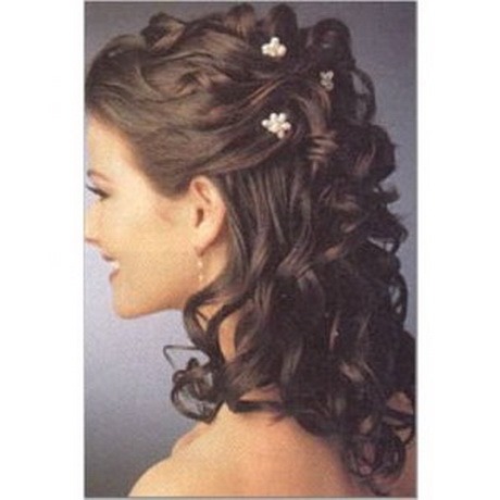 Coiffure mariage cheveux long lachés