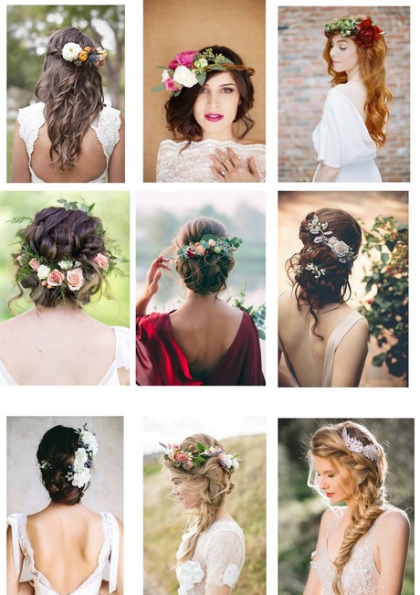 Coiffure mariage moderne tendance