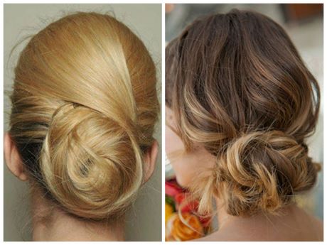 Petit chignon simple