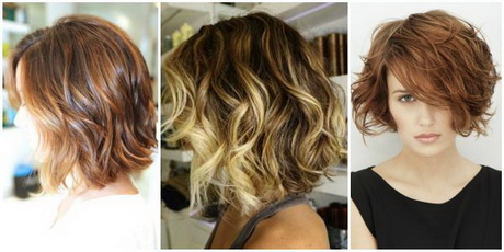 Coupe carré pour cheveux bouclés