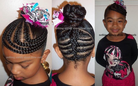 Coiffure enfant afro